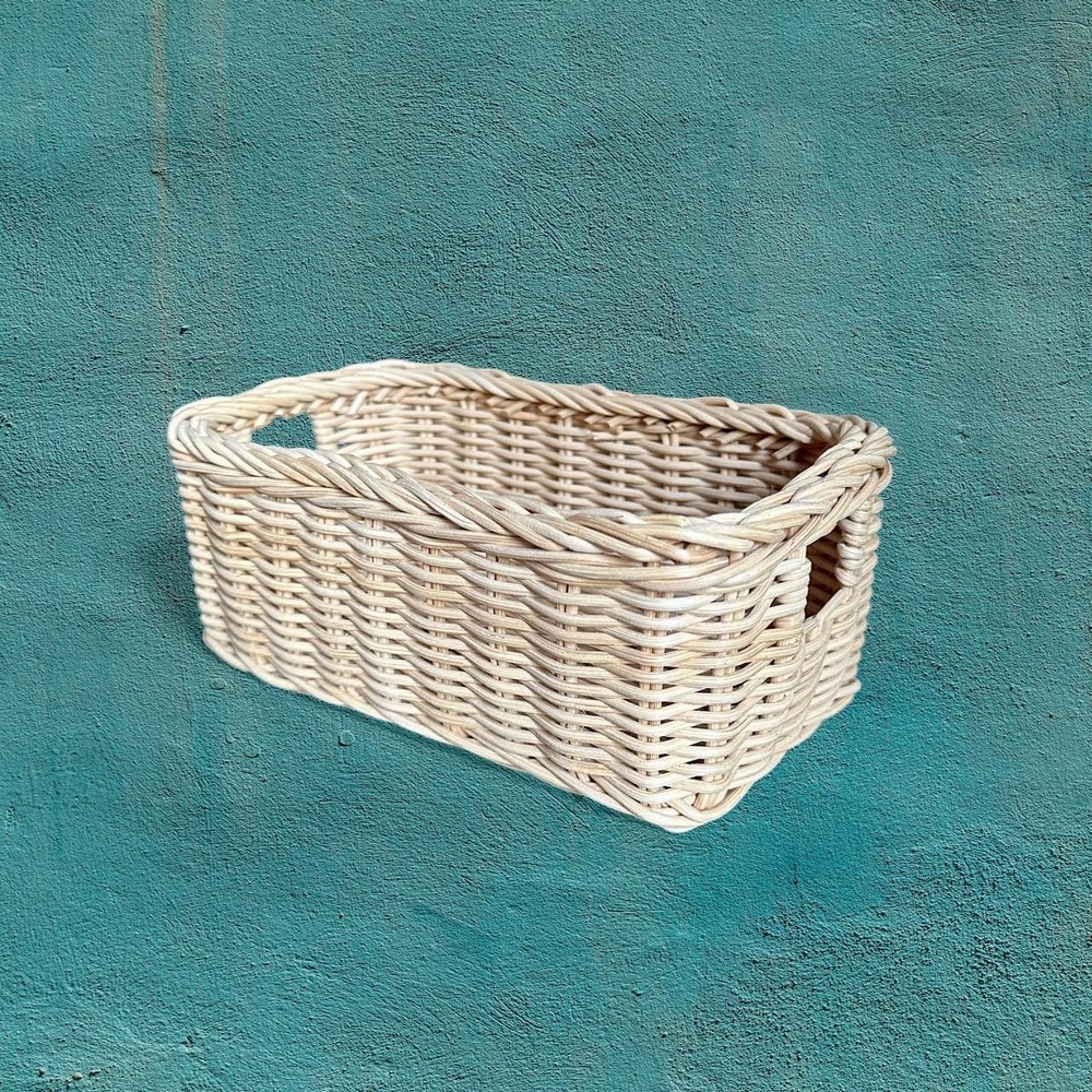 Wicker Basket with Handles